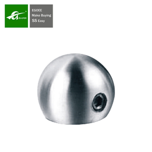 Screw Fixed Stainless Steel Decorative Handrail End Caps