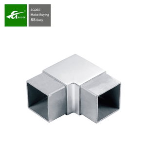 Stainless Steel Square Elbow Connector