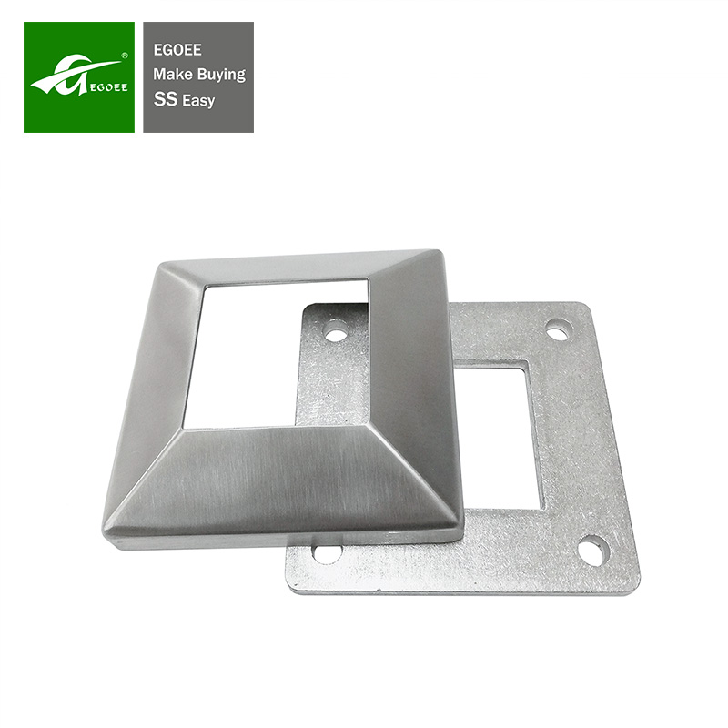 304 316 Stainless Steel Railing Base Cover