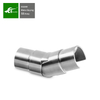 304 316 Stainless Steel Slotted Handrail Adjustable Connector