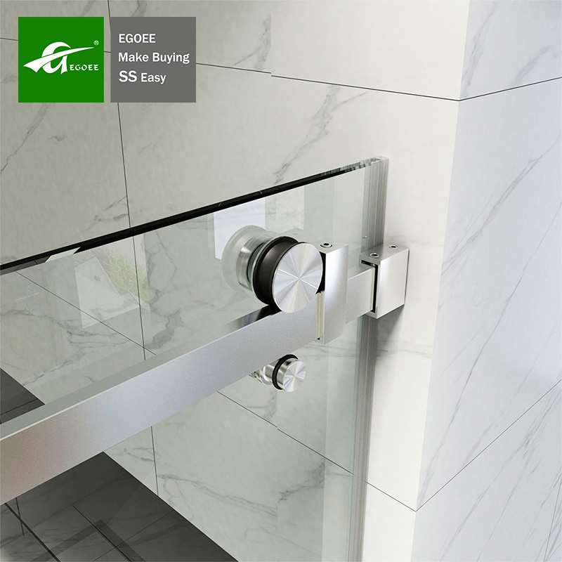 304 Stainless Steel Bathroom Glass Door Hardware