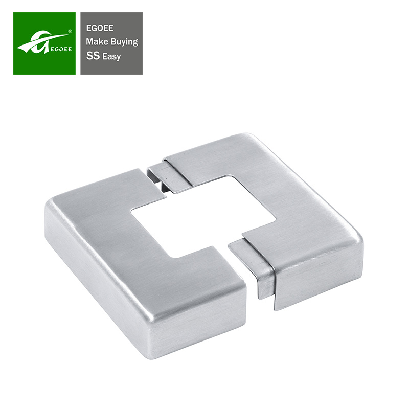 304 316 Stainless Steel Split Square Base Cover