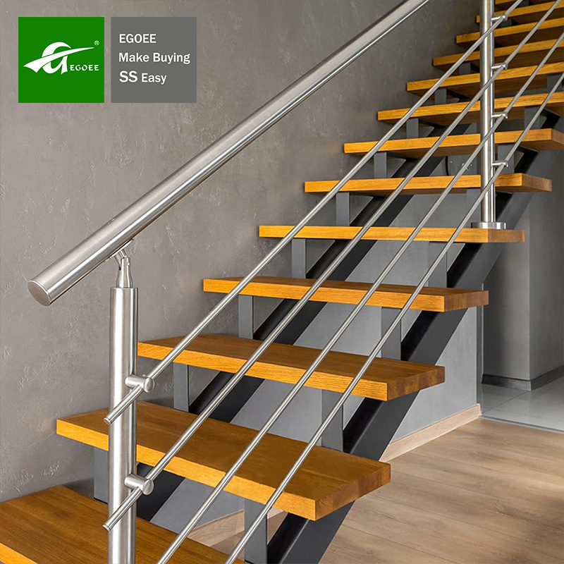 Indoor Stainless Steel Tube Stair Handrail