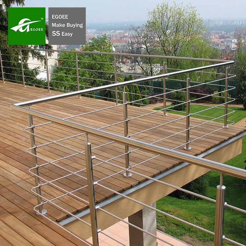 Stainless Steel Pipe Handrail for Deck