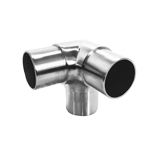 Stainless Steel Railing Round Tube Handrail Multi-directional Elbow