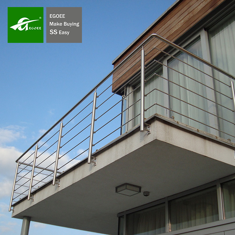 Stainless Steel Pipe Balcony Handrail