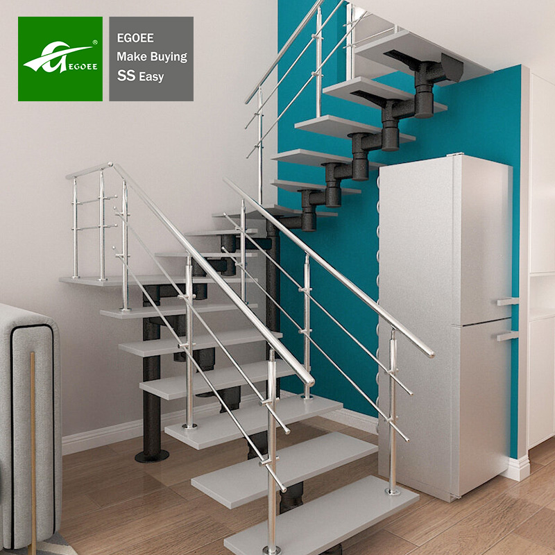 Stainless Steel Pipe Stair Handrail