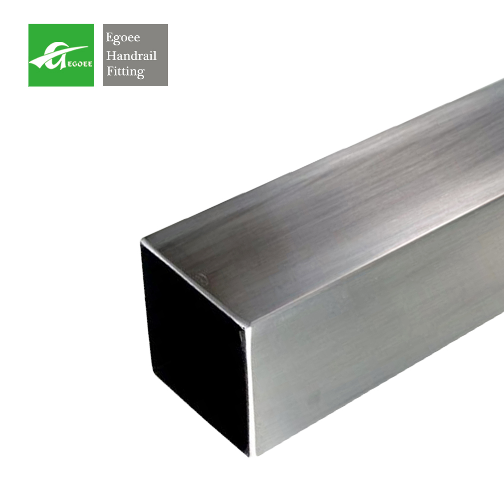 201 304 sanitary Silver durable Stainless Steel Square tube