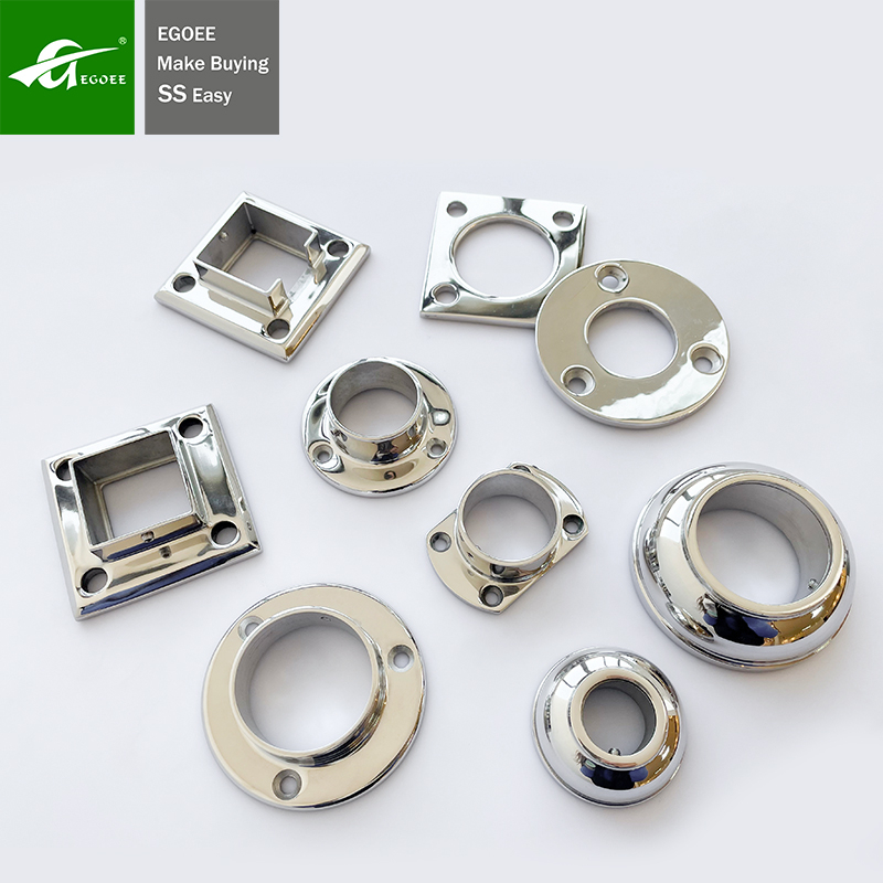 Factory Stainless Steel Handrail Base Plate & Flange