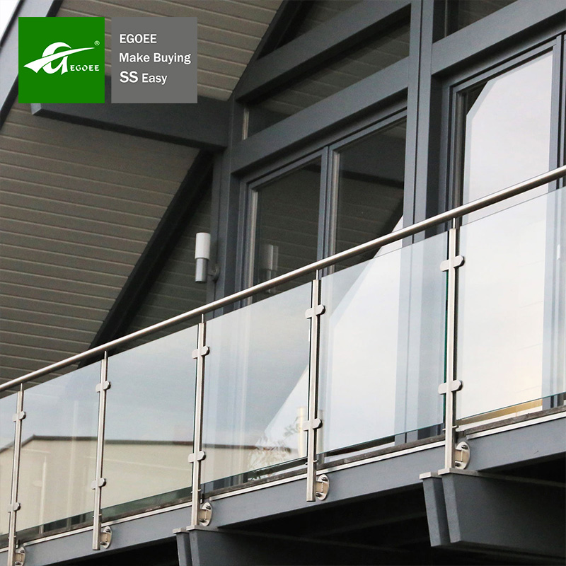 Stainless Steel Glass Railing For Balcony
