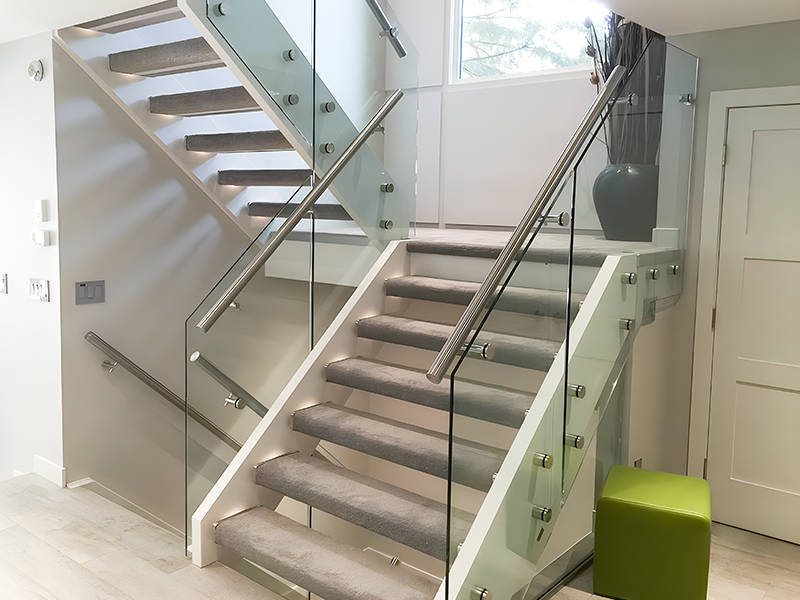 stainless steel handrail
